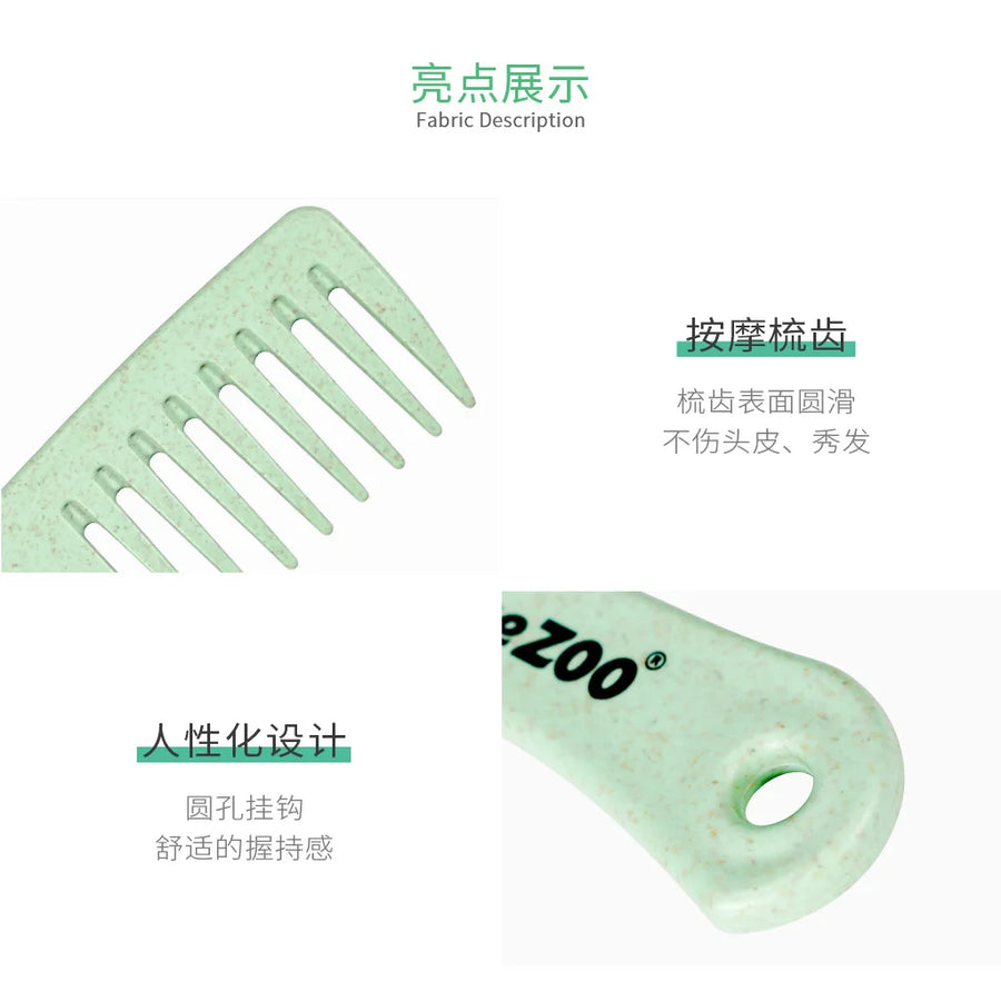 Degradable Wheat Straw Hair Combs